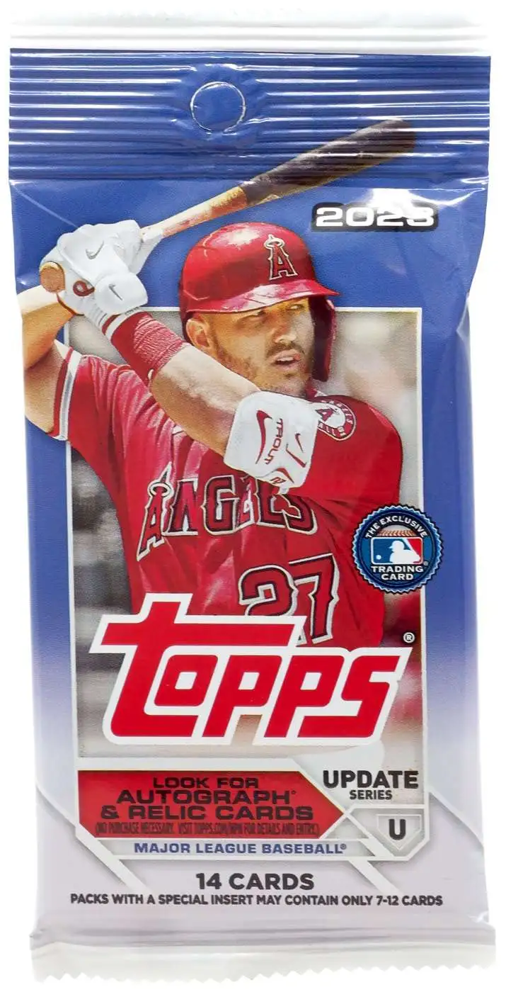 MLB Topps 2023 Update Series Baseball Trading Card RETAIL Pack [14 Cards]