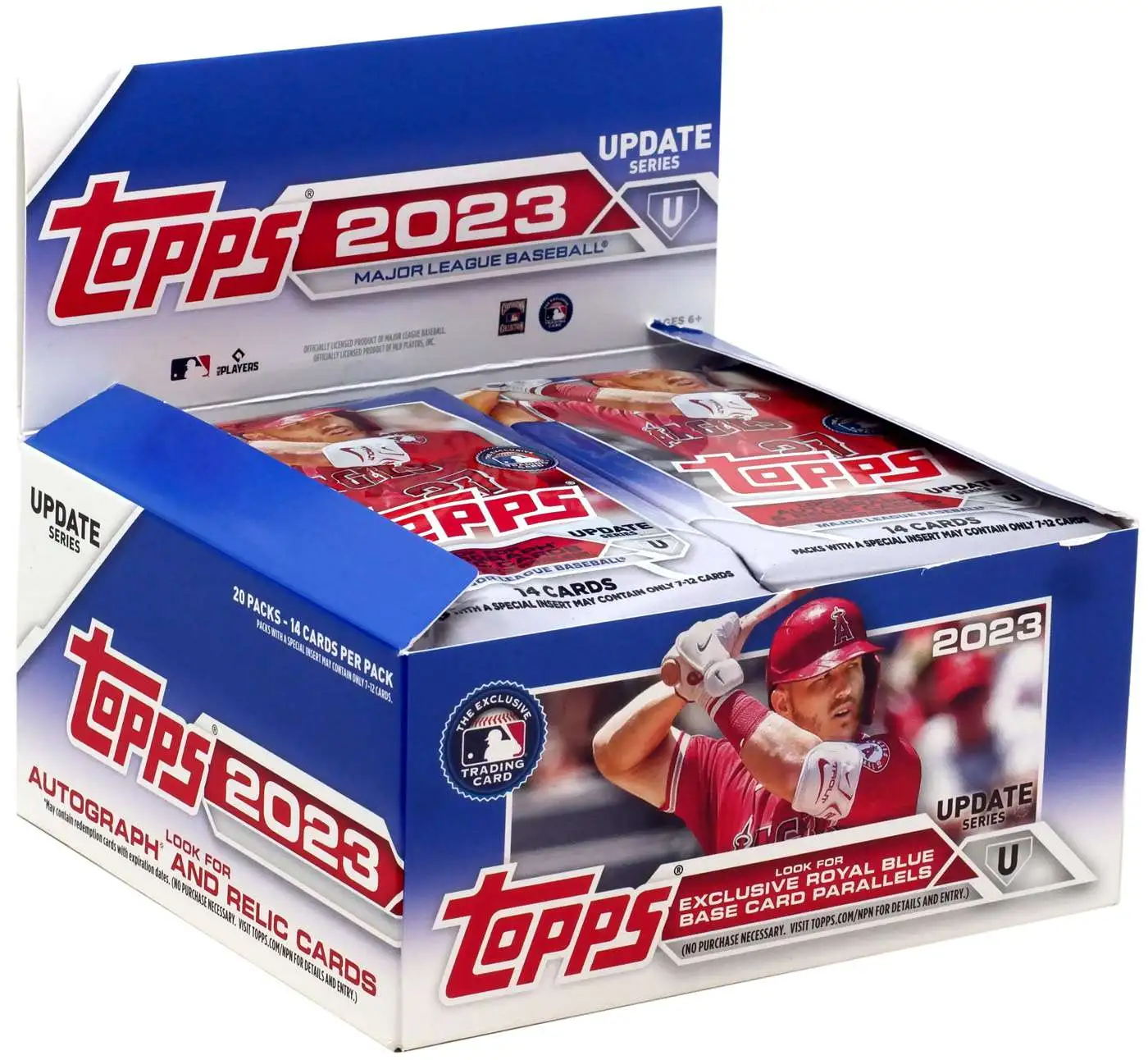 MLB Topps 2023 Update Series Baseball Trading Card RETAIL Box 20 Packs