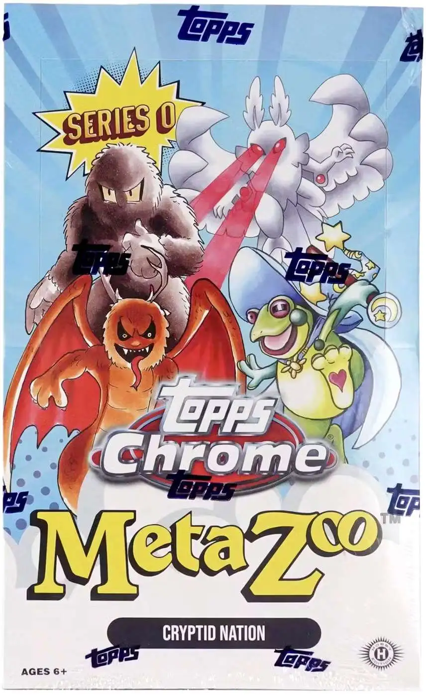 MetaZoo Trading Card Game Chrome Series 0 Cryptid Nation Trading Card HOBBY Box [20 Packs]