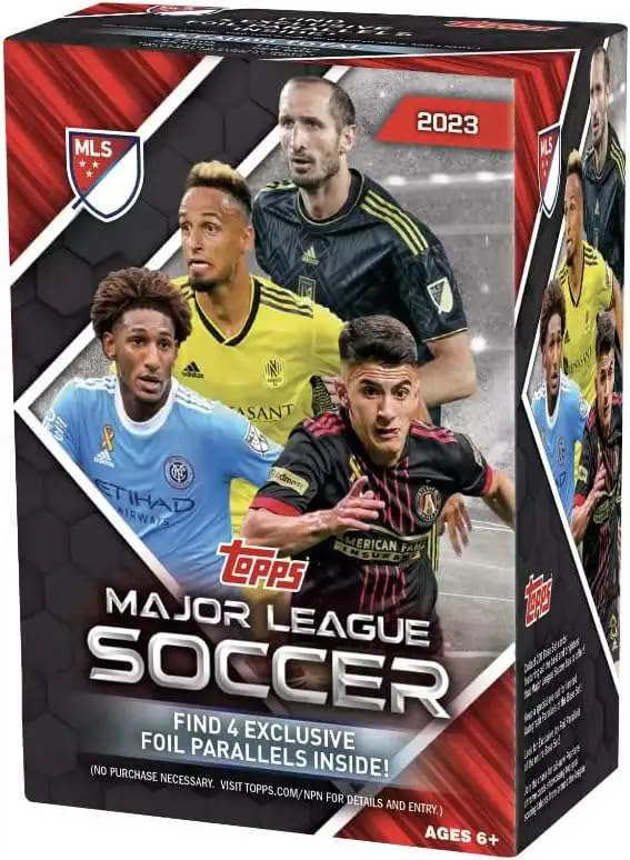 MLS Topps 2023 Major League Soccer Trading Card BLASTER Box 11 Packs