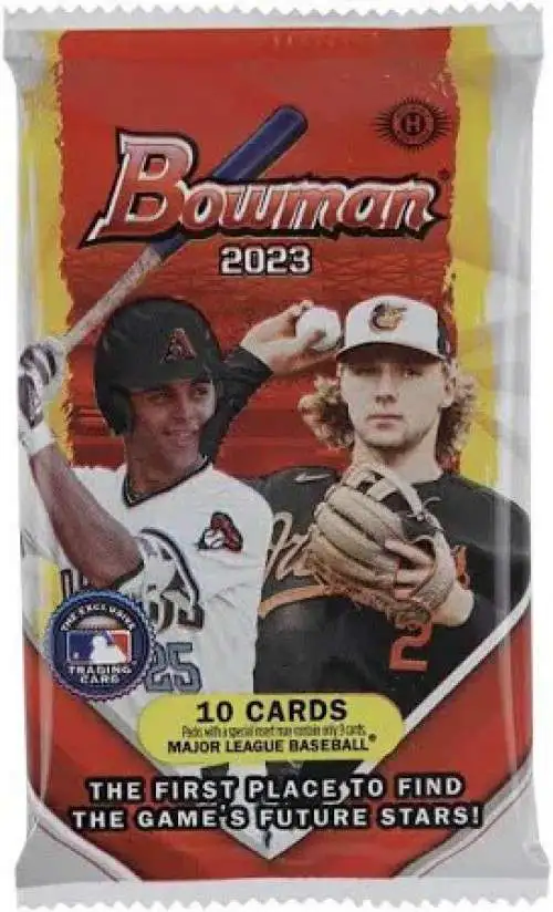 MLB Topps 2023 Bowman Baseball Trading Card HOBBY Pack [10 Cards]
