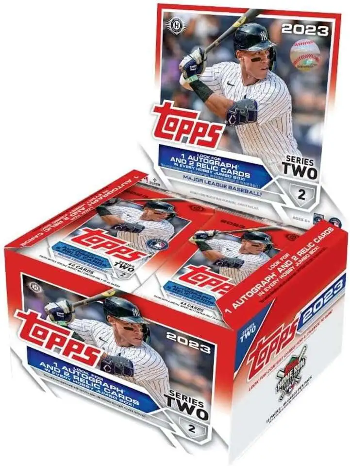 MLB Topps 2023 Series 2 Baseball Trading Card JUMBO Box