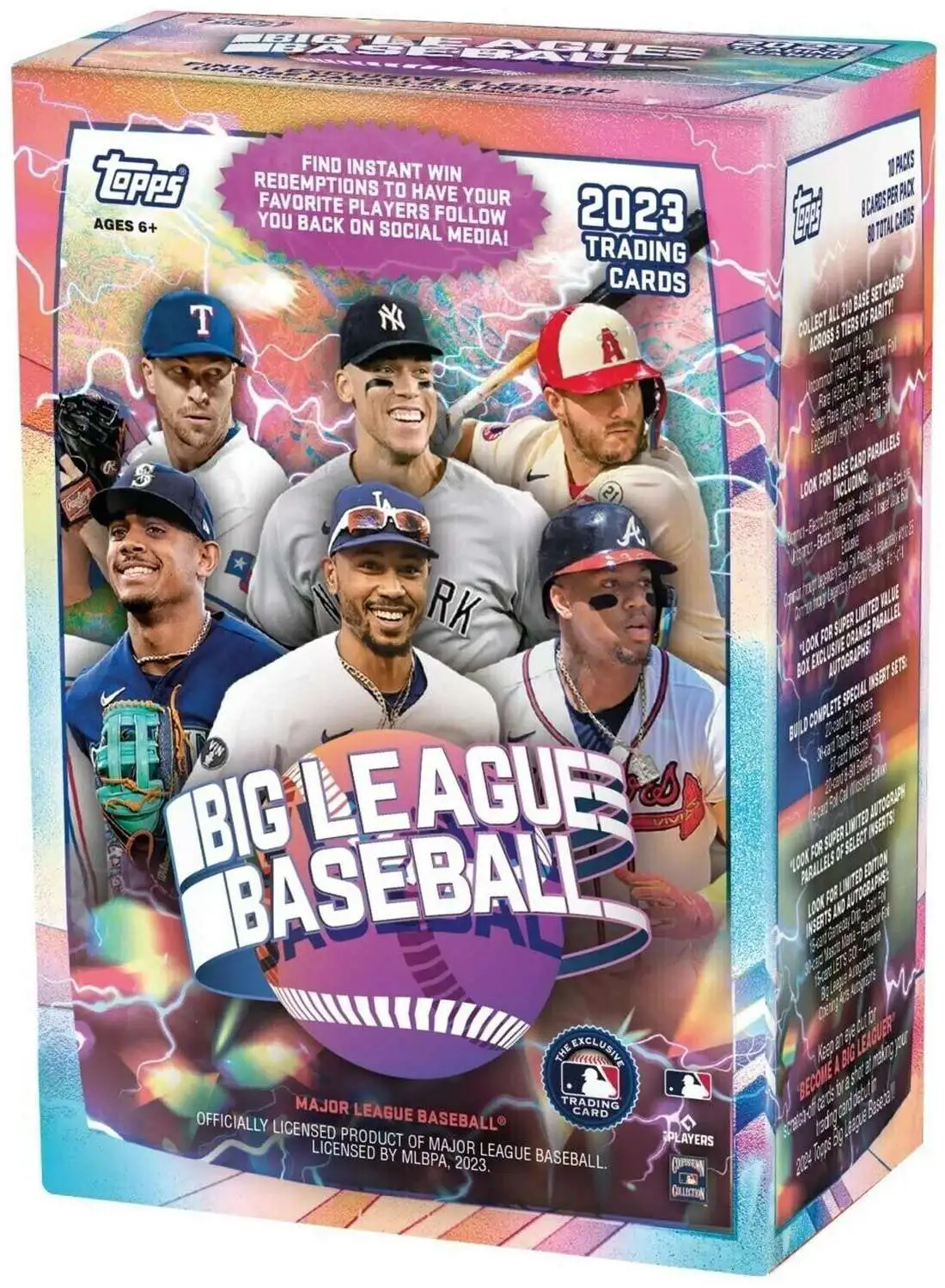 MLB Topps 2022 HOLIDAY Baseball Trading Card MEGA Box Pack 10 Cards - ToyWiz