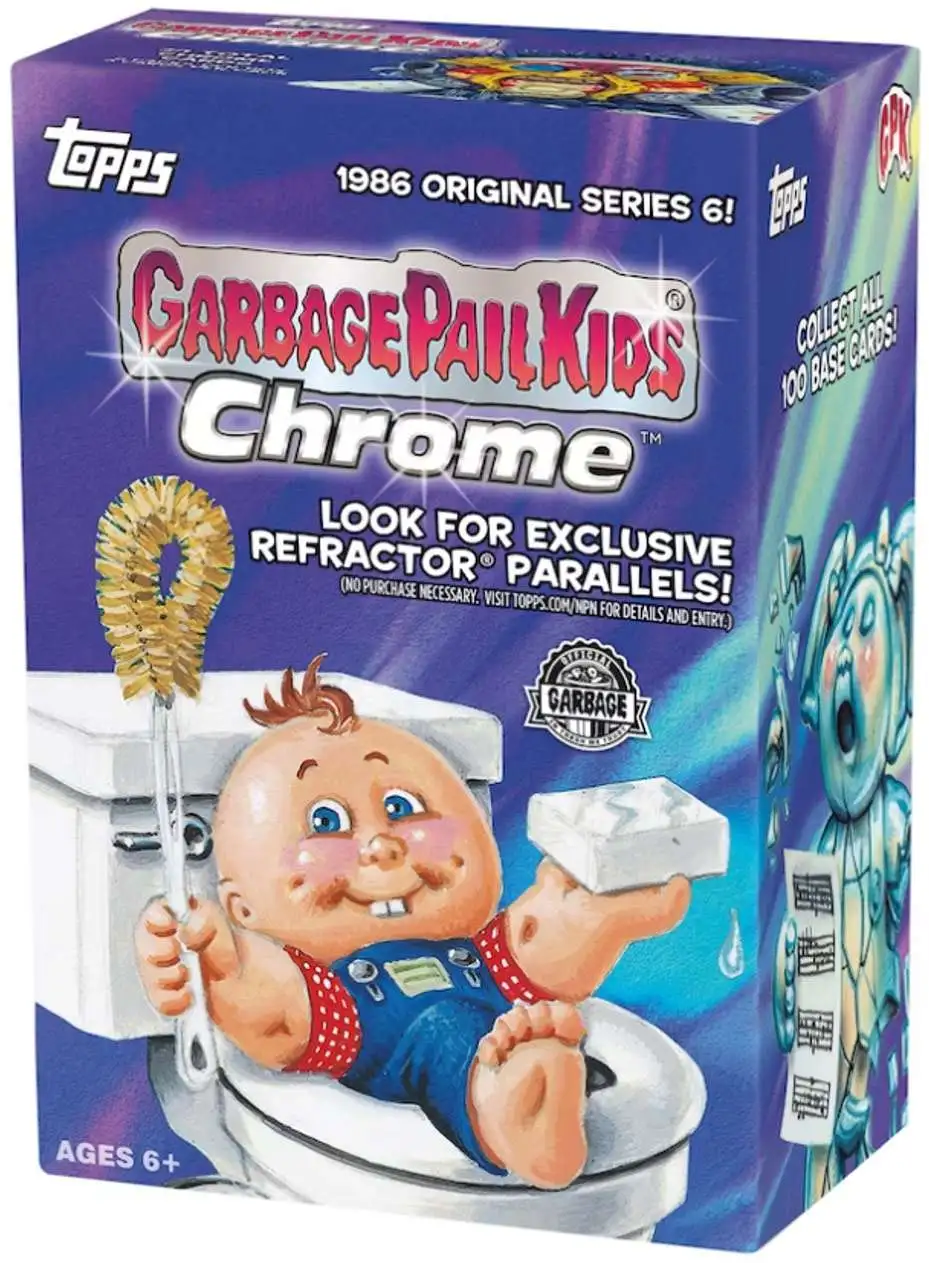 1986 Topps Garbage Pail Kids Series 6 Unopened Wax Box (w/ price) (Non