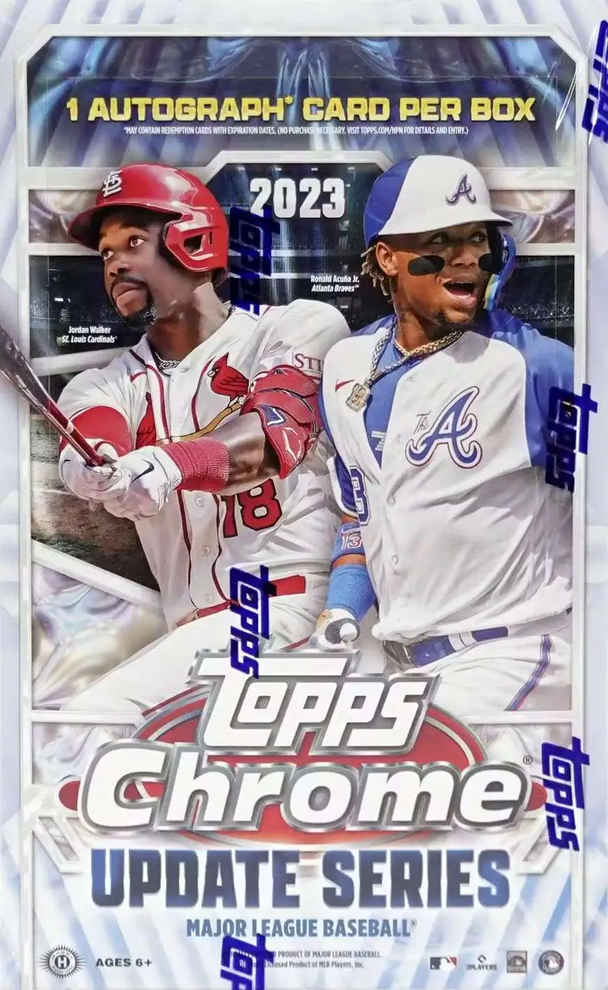 MLB 2023 Chrome Update Series Baseball Trading Card HOBBY Box [24 Packs]