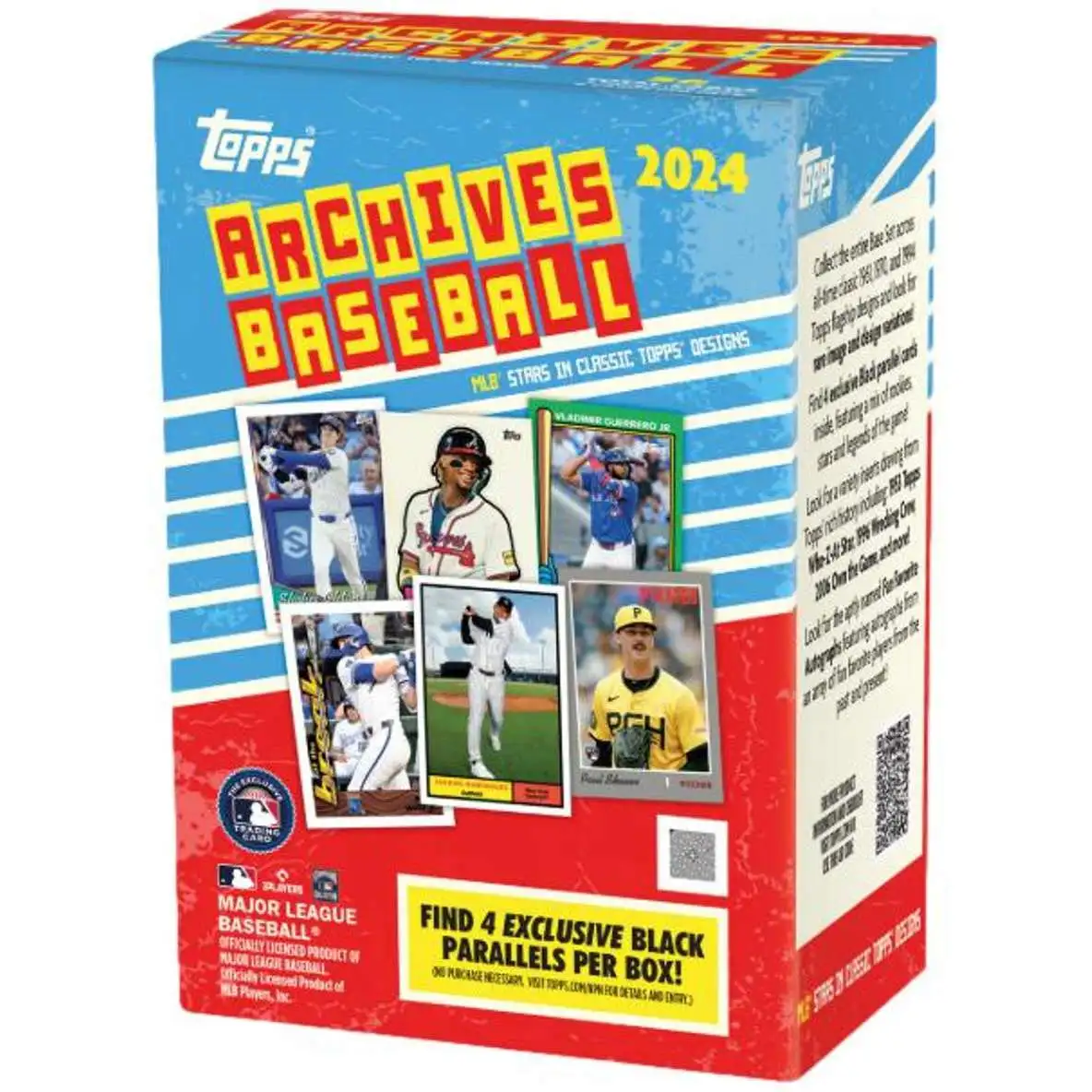 MLB Topps 2024 Archives Baseball Trading Card BLASTER Box [7 Packs]