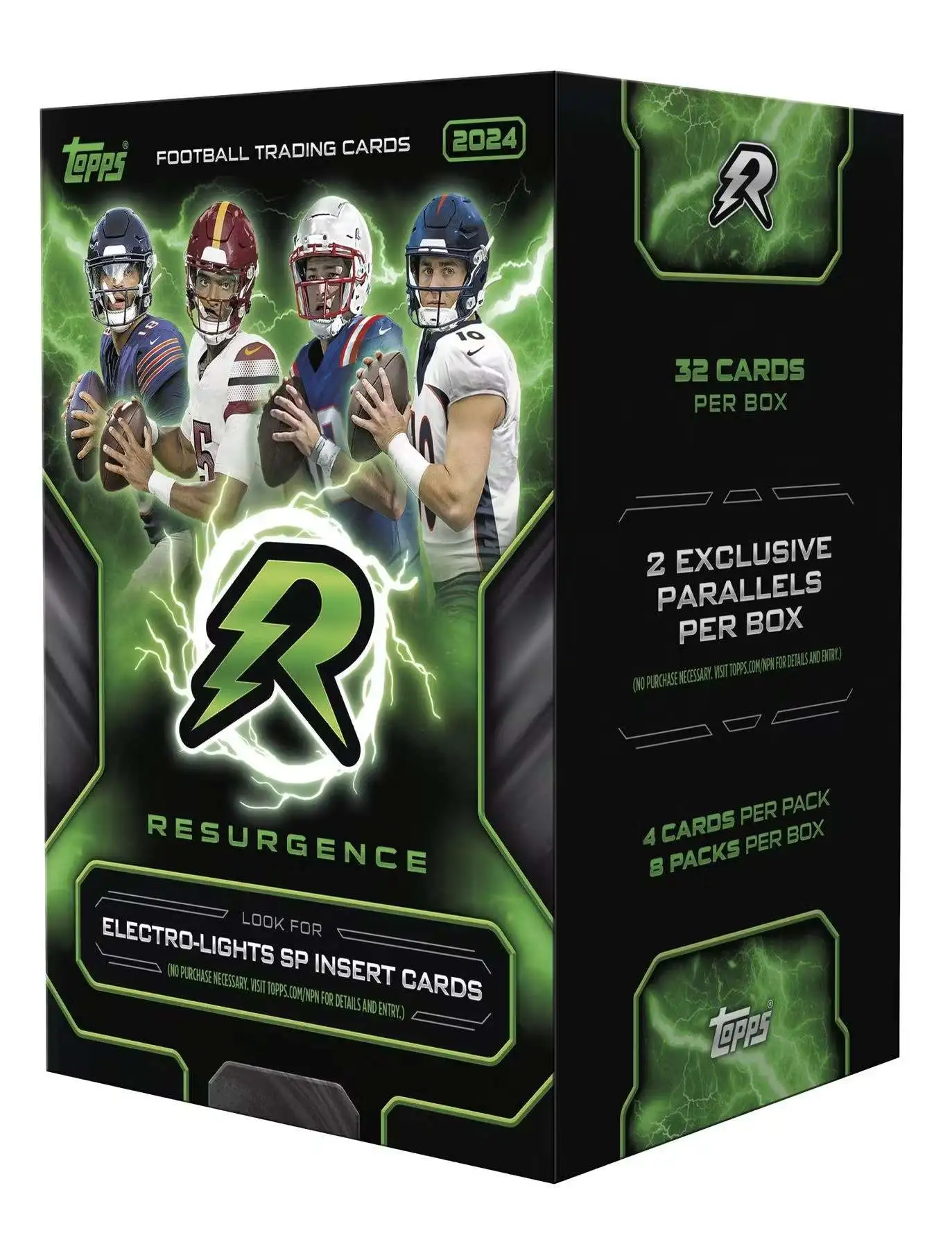 NFL Topps Trading Cards 2024 Resurgence Football Trading Card BLASTER Box [8 Packs]