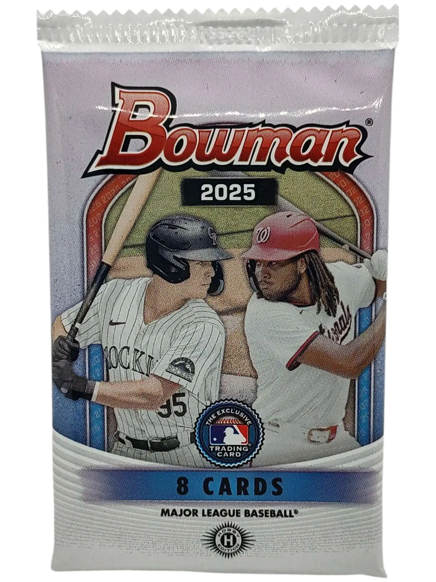 MLB Topps 2025 Bowman Baseball Trading Card HOBBY Pack [8 Cards]