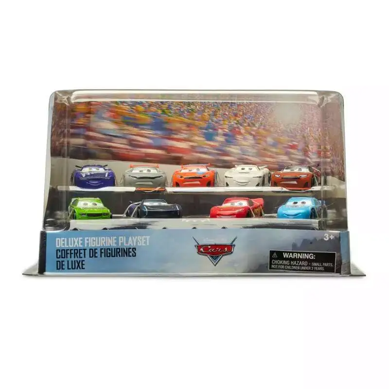 Disney cars 3点セット Disney Pixar Cars Cars 3 Cars Exclusive 143 9-Piece PVC Figure Set
