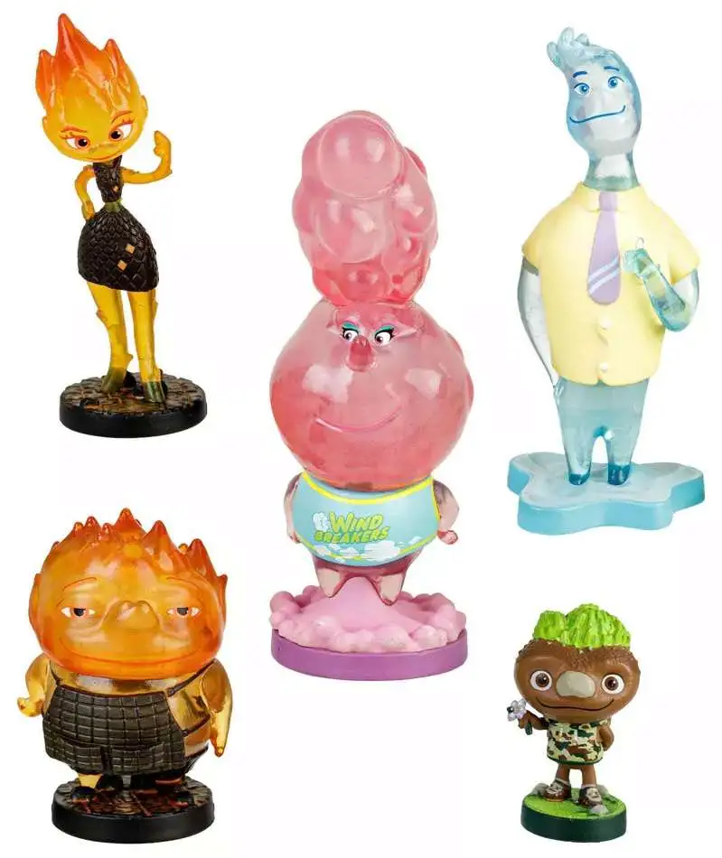Elemental Toys – Mattel Figures Featuring Ember, Wade and Clod