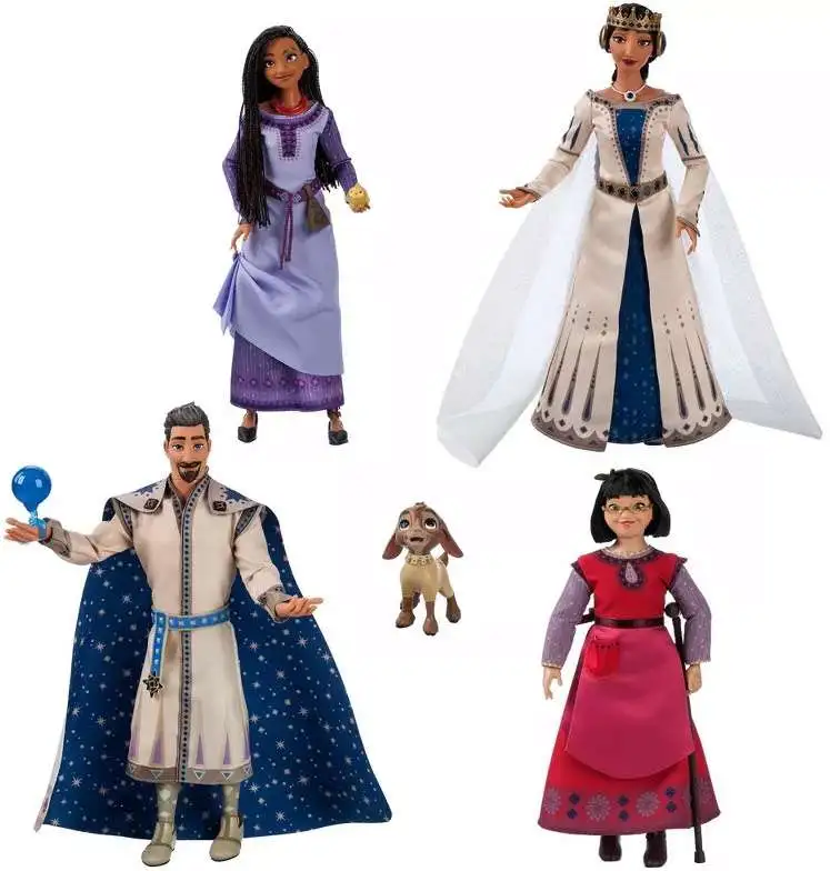 Funko Wish Wish Asha with star, Dahlia, King Magnifico, Queen Amaya an – Pop  In Locker