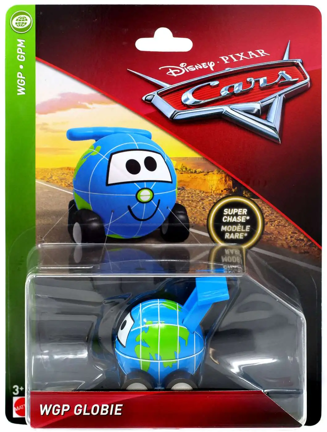 Disney / Pixar Cars Cars 3 Deluxe Oversized WGP Globie Diecast Car