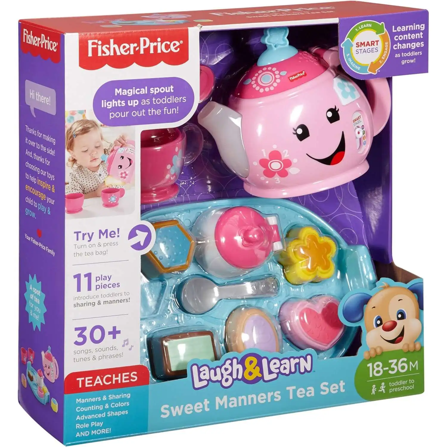 Fisher Price Laugh & Learn Sweet Manners Tea Set