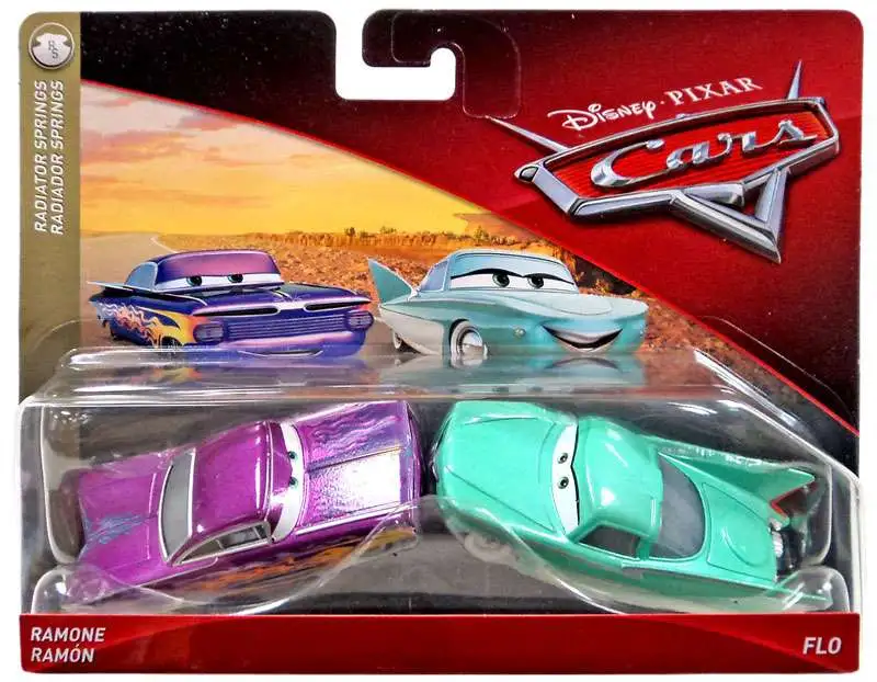 Disney / Pixar Cars Cars 3 Radiator Springs Ramone & Flo Diecast 2-Pack