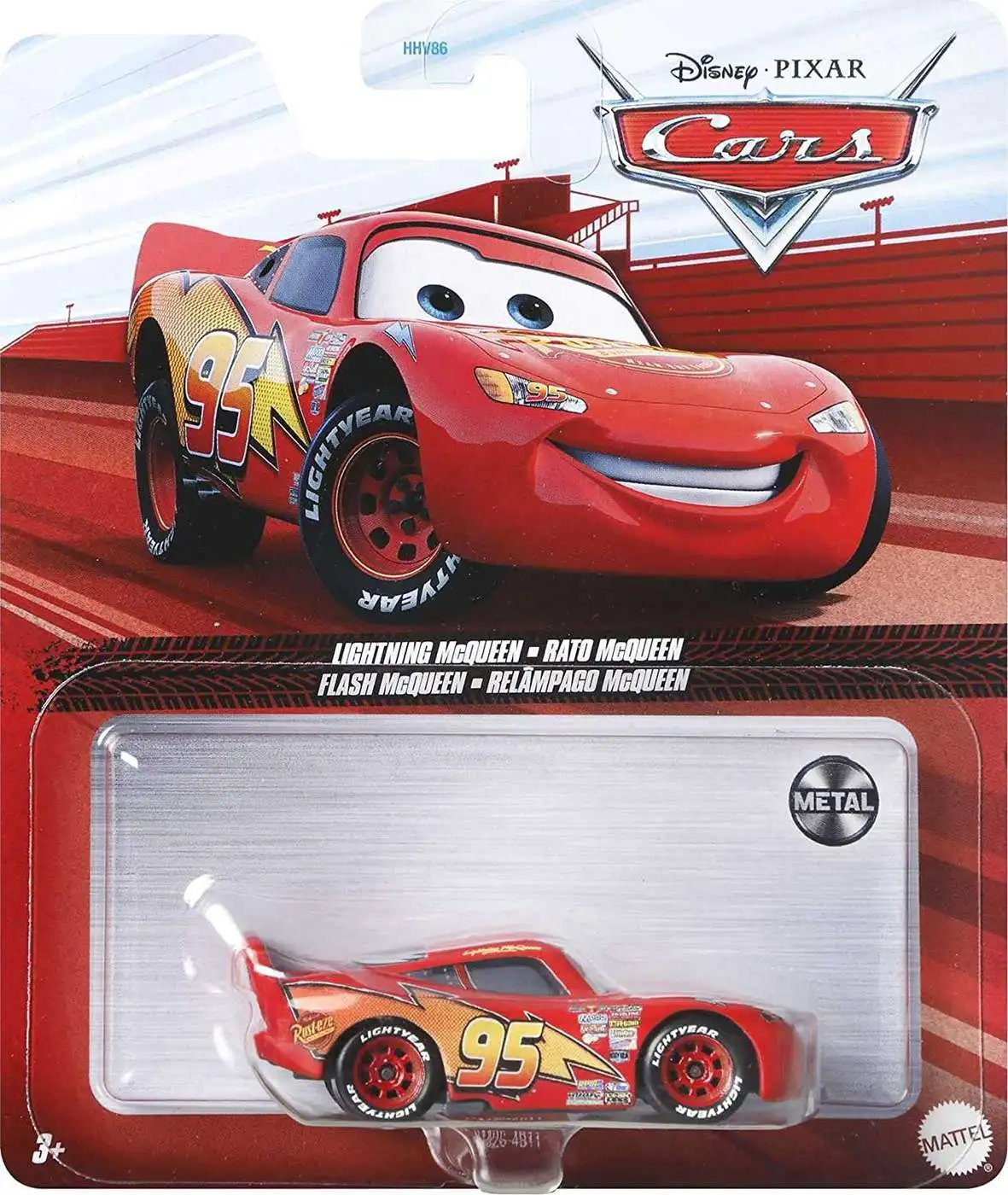 Disney/Pixar Cars Metallic Cars 3 Lightning McQueen Vehicle