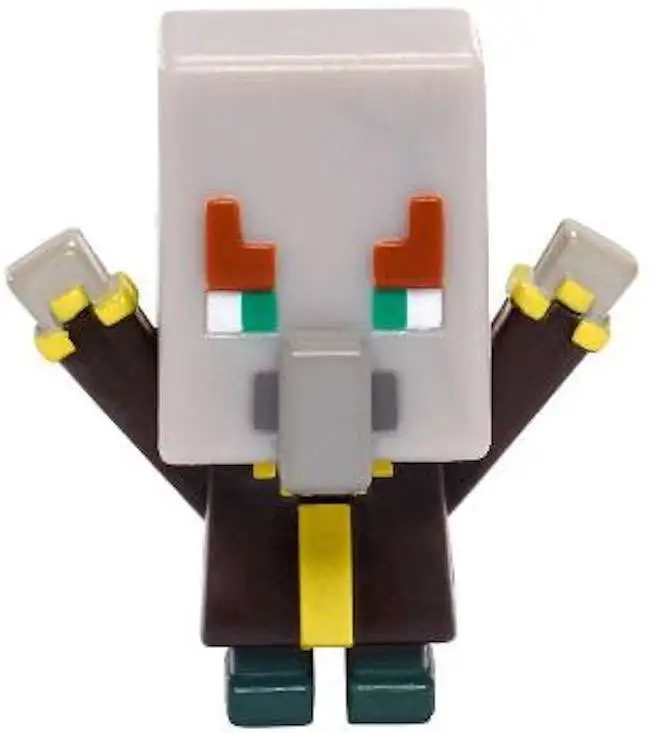 Mattel Minecraft Mini Figure 3 Pezzi: Alex Con Elytra, Evoker E Pecora Verde