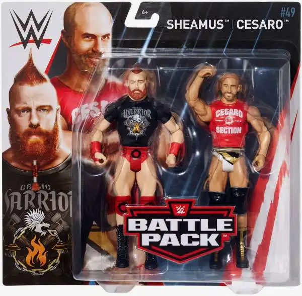 WWE Wrestling Battle Pack Series 52 Sheamus Cesaro Action Figure 2