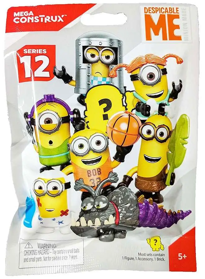 Mega Construx Despicable Me Minion with Soda Series 12 New and sealed in bag. 