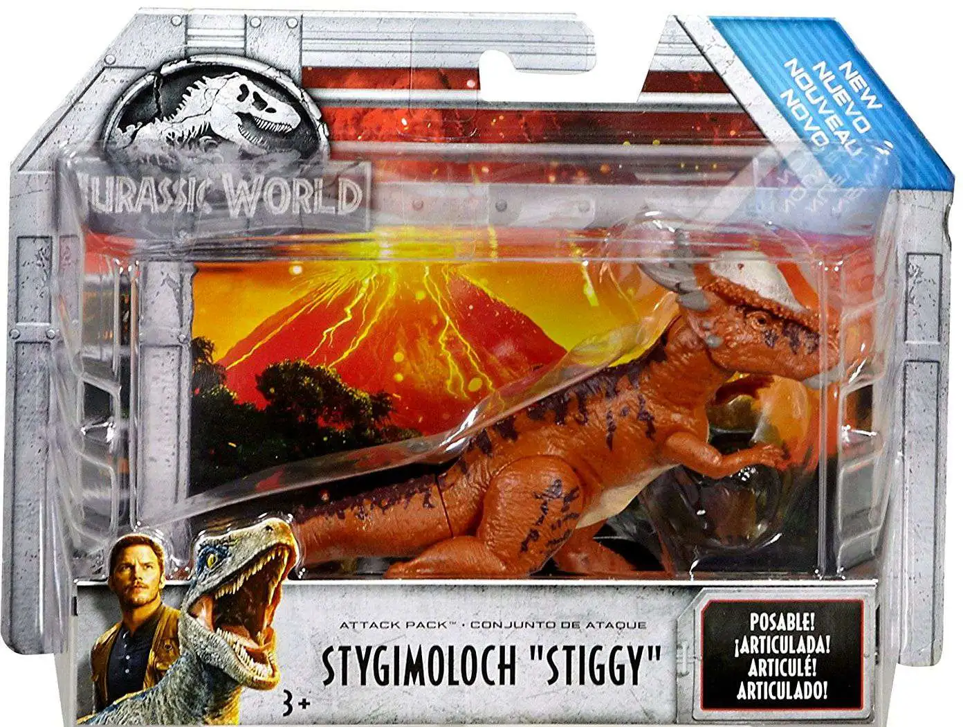 Jurassic World Fallen Kingdom Attack Pack Stygimoloch Stiggy
