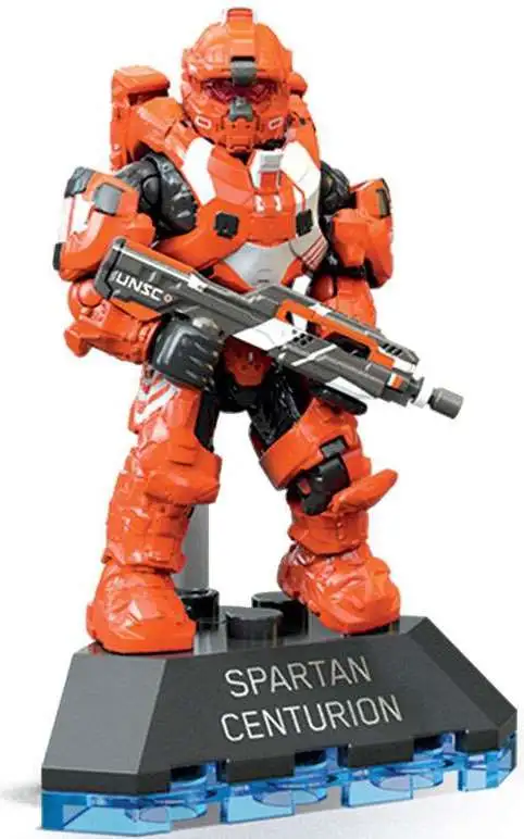 Mega construx Bloks Halo Spartan Centurion  Orange series 8 2018 mini figure 