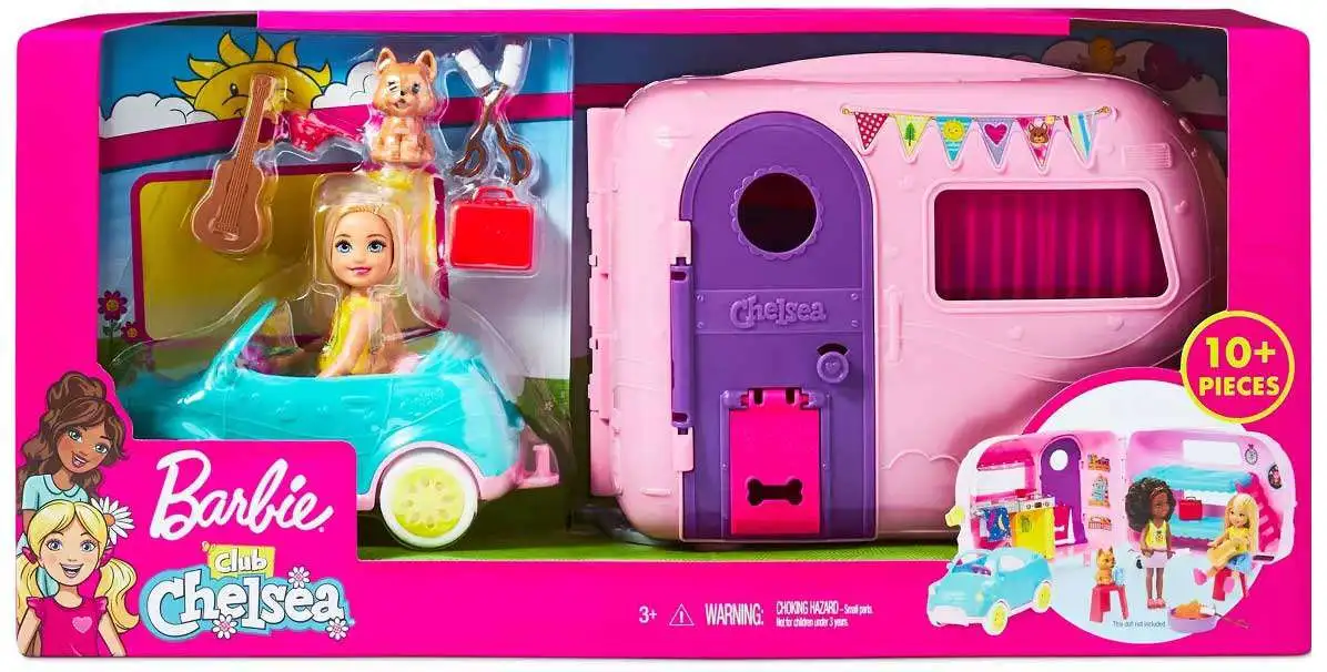 Barbie Club Chelsea Camper Playset Core