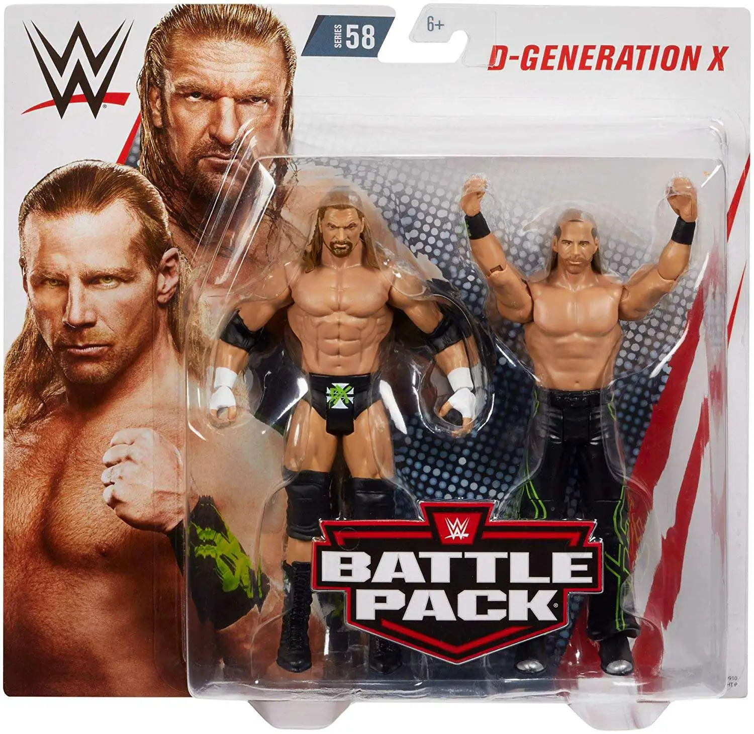 WWE Triple H Wrestlemania Battle Pack Assortment Action Figure Mattel 