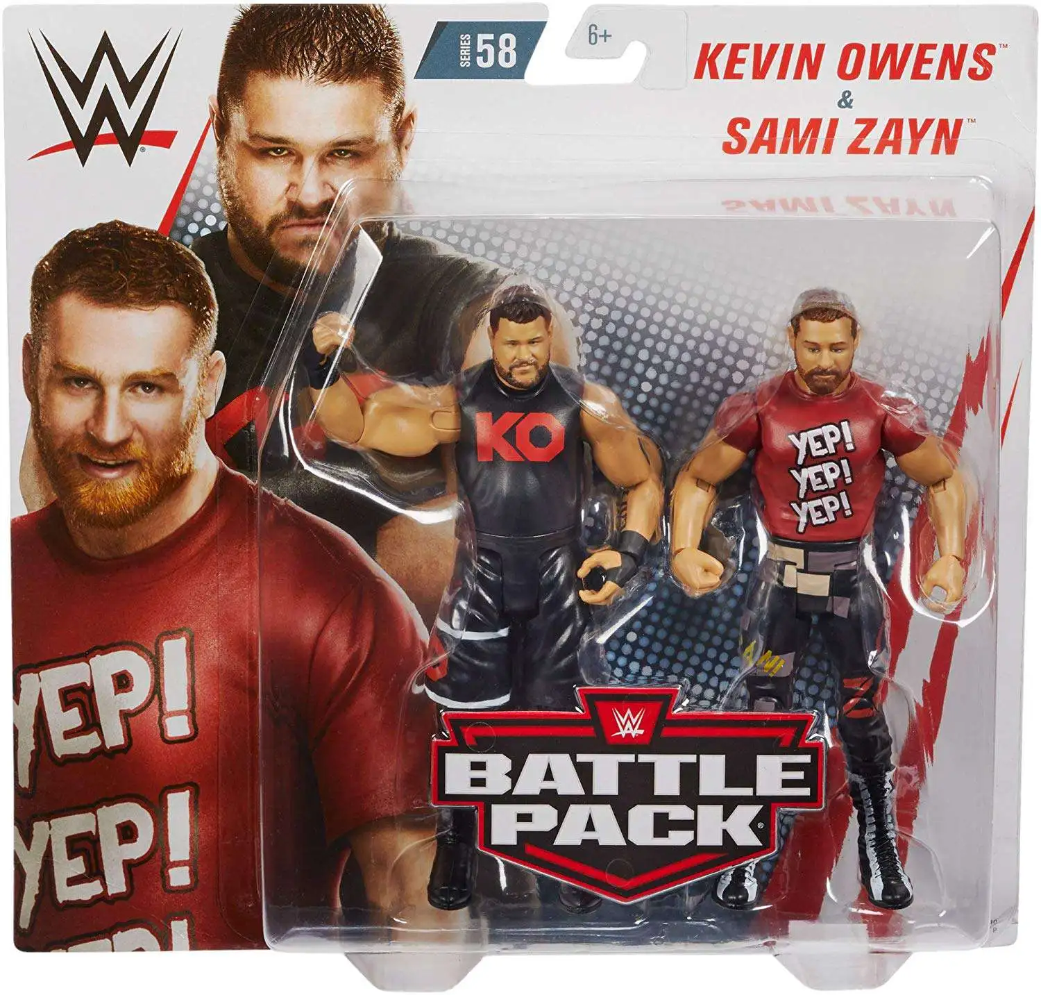 Ali Battle Packs 65 Basic Figures WWE Mattel Kevin Owens vs 