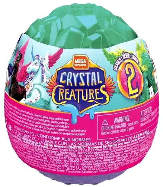 Crystal Creatures Series 2 Slime Egg Mystery Pack [1 RANDOM Figure]