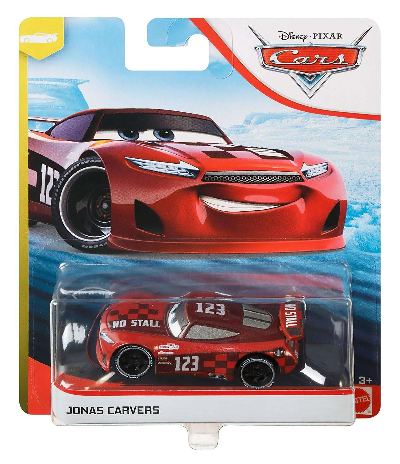 VOITURE DISNEY PIXAR CARS Jonas Carvers 2020 blue desert next gen cars 3 