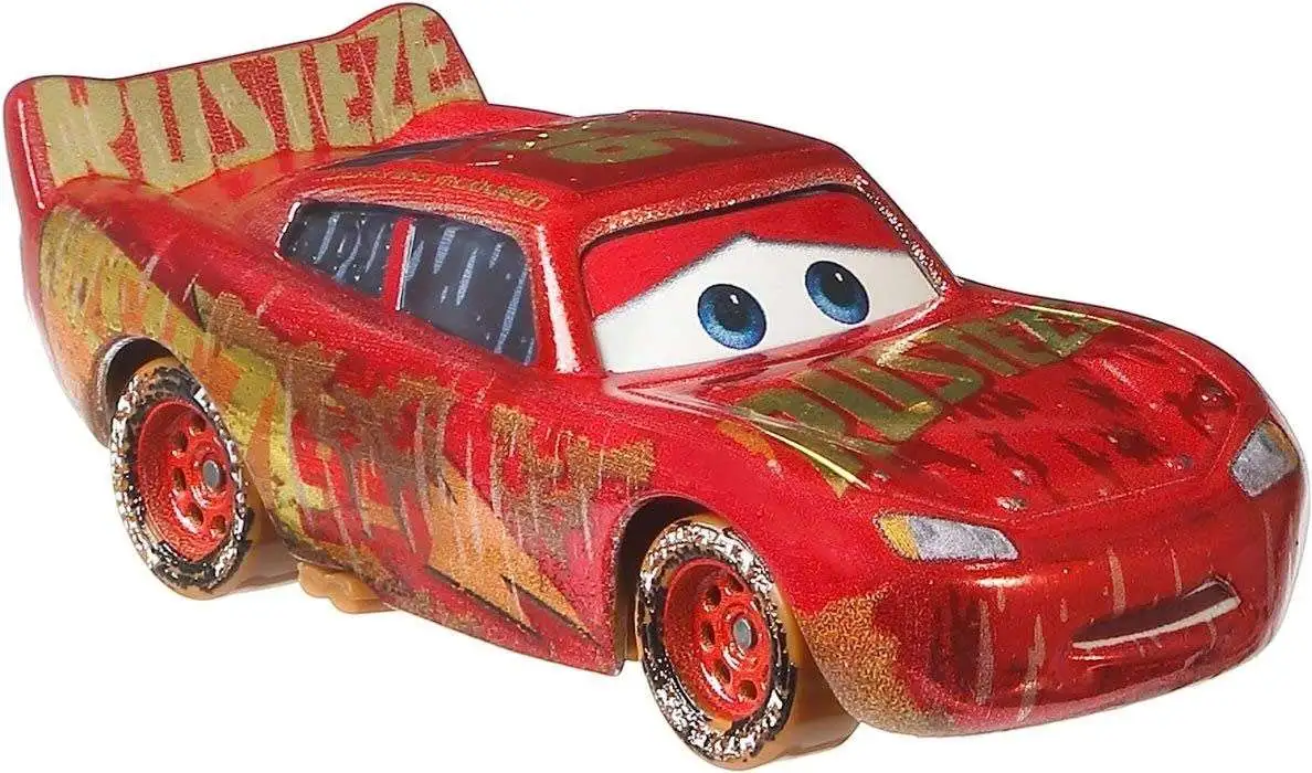 Disney Pixar Cars 3 The Thunder Valley Crash Alloy Metal Diecast 1:55 Muddy  Lightning McQueen Car Model Boy Toy Birthday GIfts