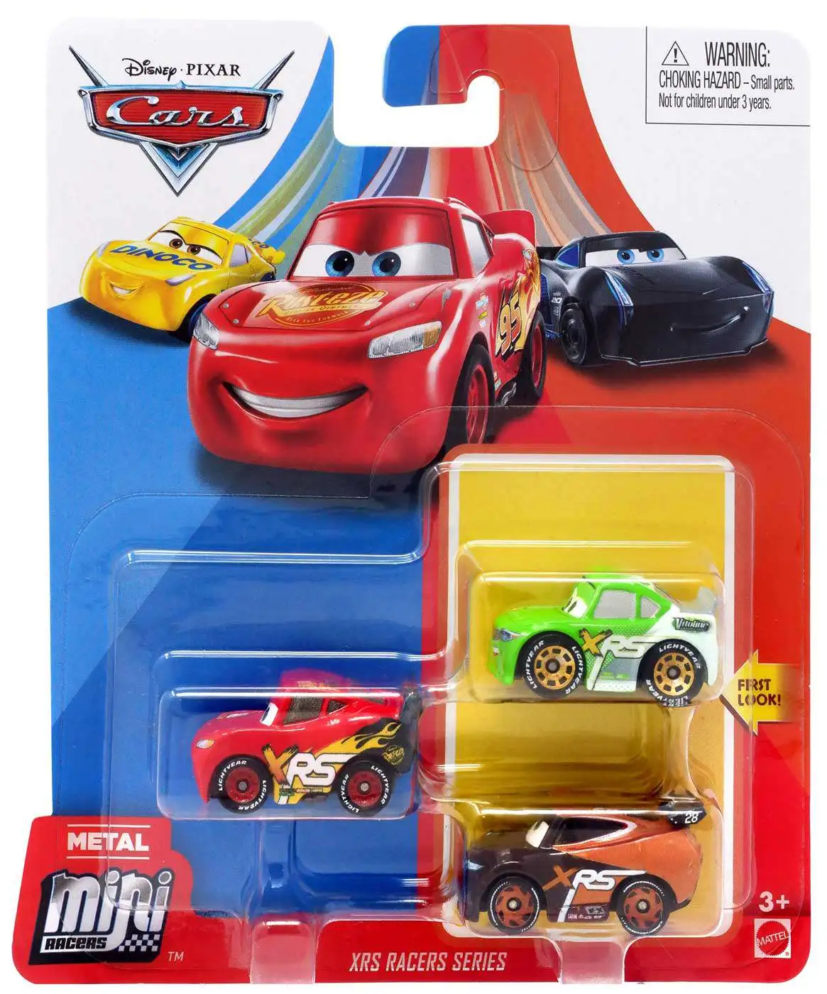Cars Mini Racers Disney 3er Pack Rusteze Racing Red 