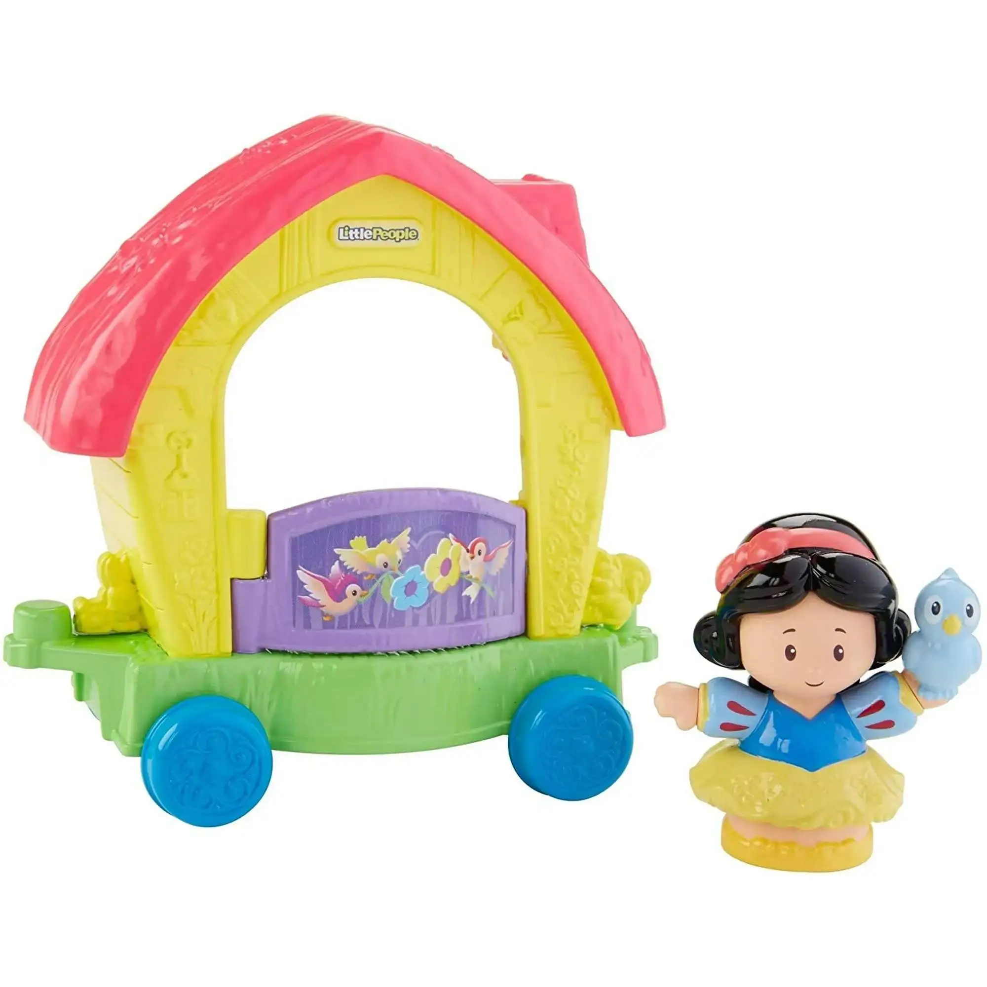 Fisher Price Disney Princess Little People Princess Parade Snow White's Float Vehicle & Figure