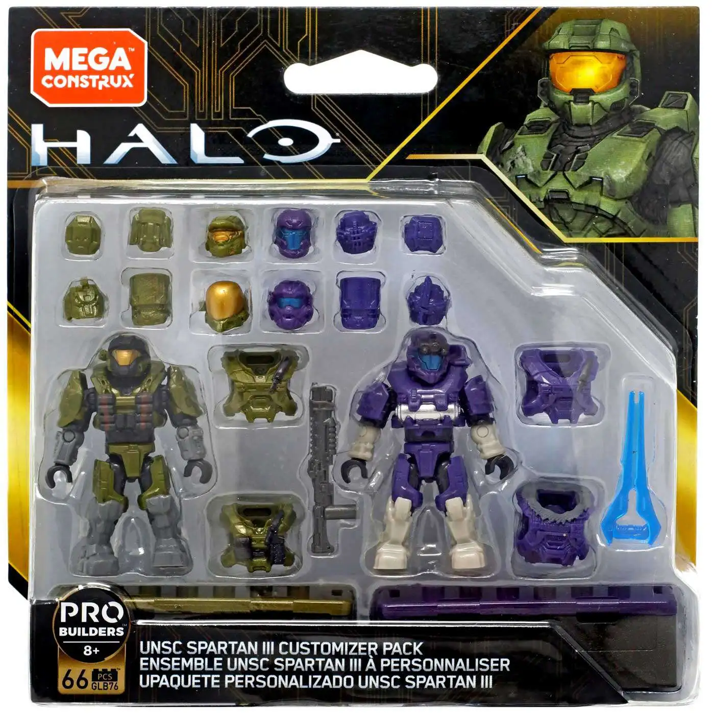 Halo UNSC Spartan III Customizer Pack [Damaged Package]
