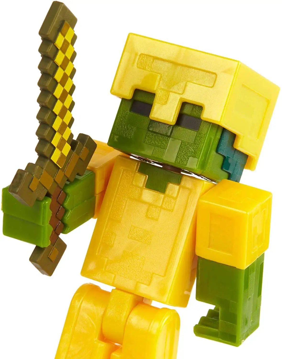 Minecraft Armored Zombie Large Figure Mattel New In Box 