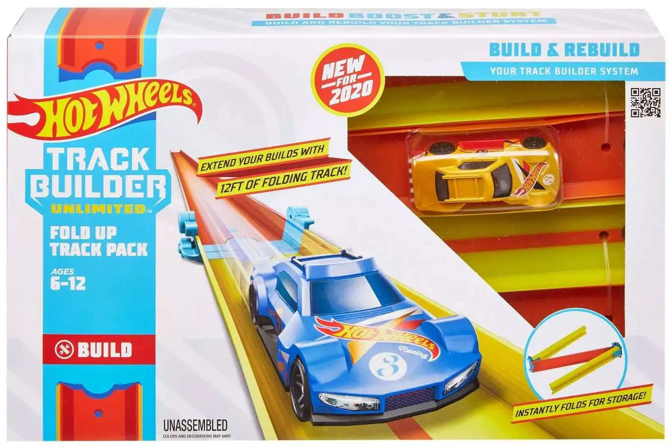 Hot Wheels Track Builder Multi Loop Box Ultimate Storage;