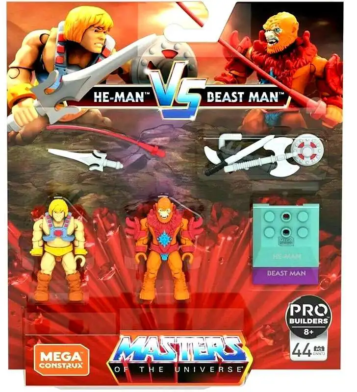 MEGA CONSTRUX MASTERS OF THE UNIVERSE "BEAST MAN" SERIES 2 BRAND NEW 