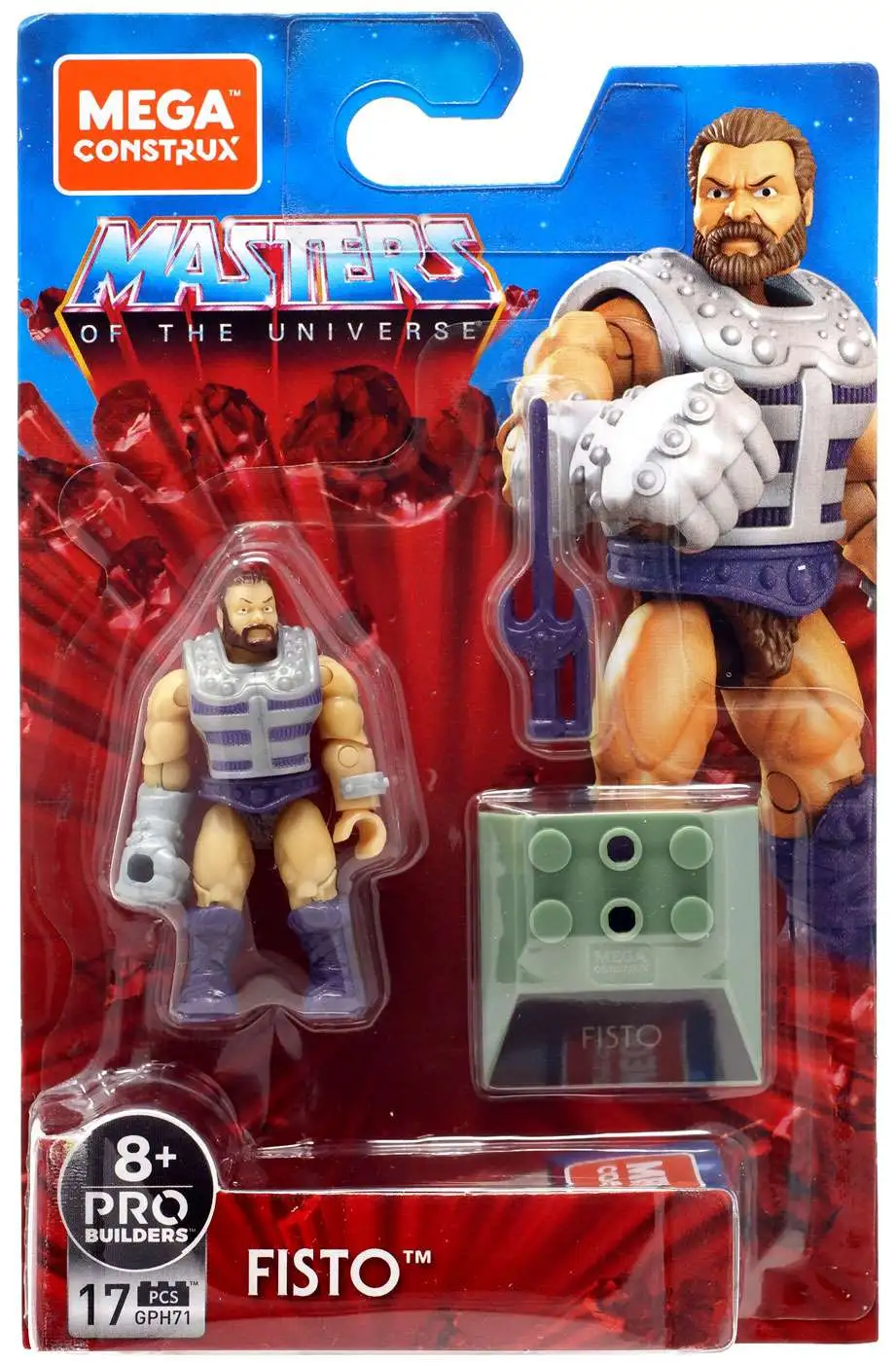 Mega Construx Masters of The Universe Heroes Fisto Action Figure Multicolored for sale online 