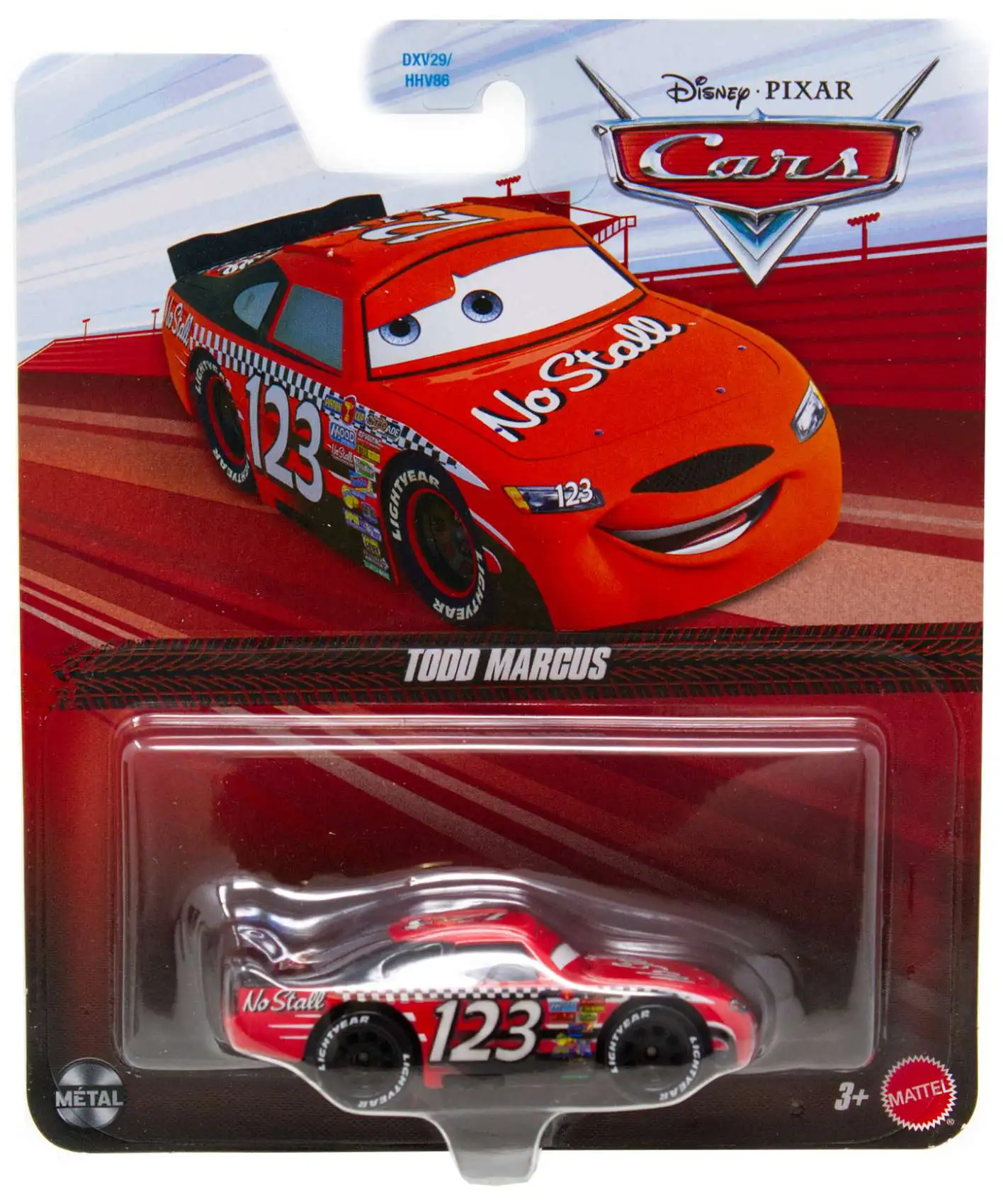 Disney / Pixar Cars Cars 3 Metal Todd Marcus Diecast Car