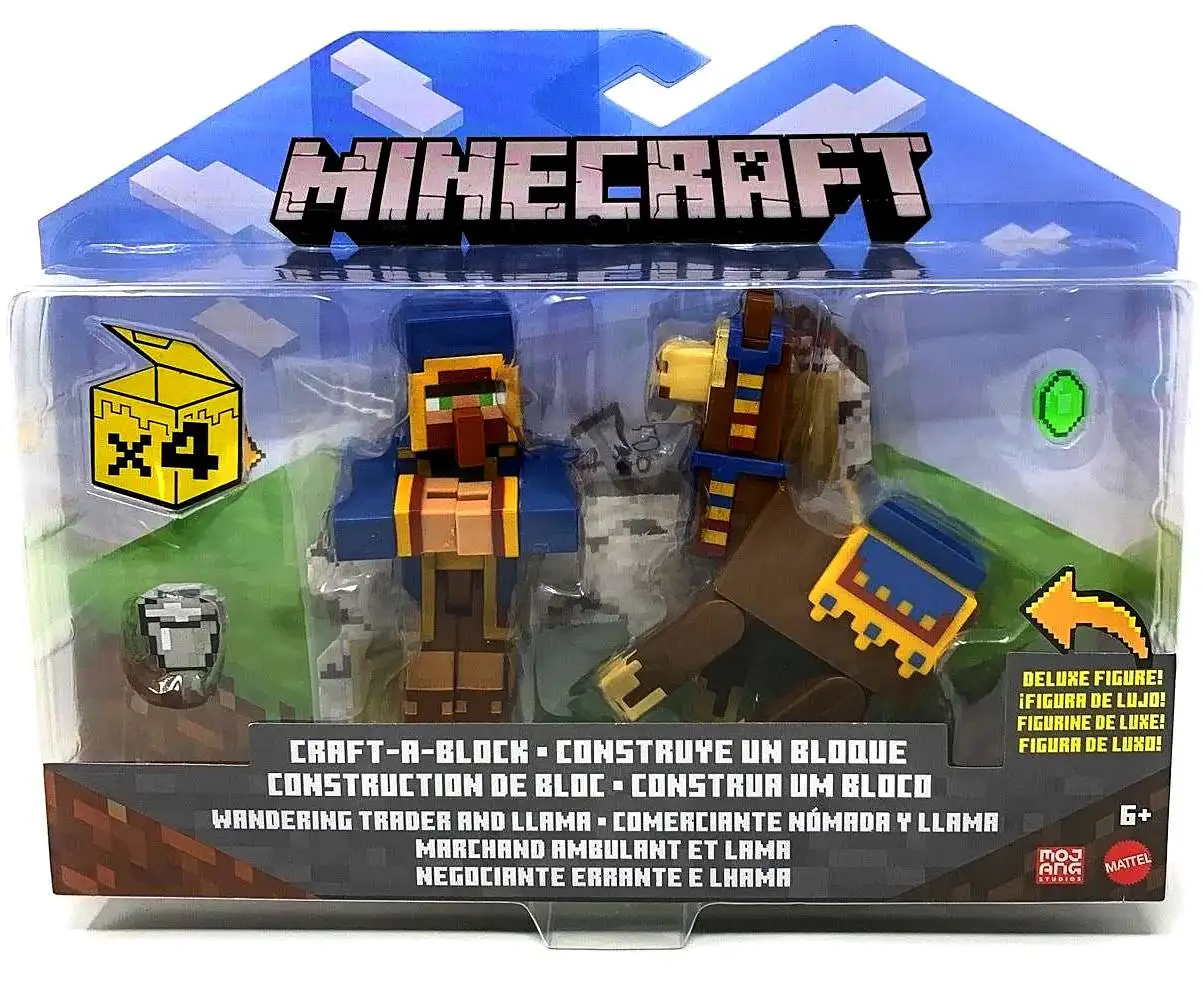 Minecraft Craft-A-Block Dungeons Ravager Raid Captain 3.25 Action 