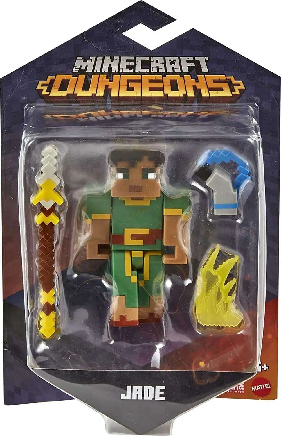 Minecraft Dungeons Jade Action Figure [Damaged Package]