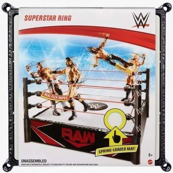 WWE Wrestling Monday Night RAW Superstar Ring
