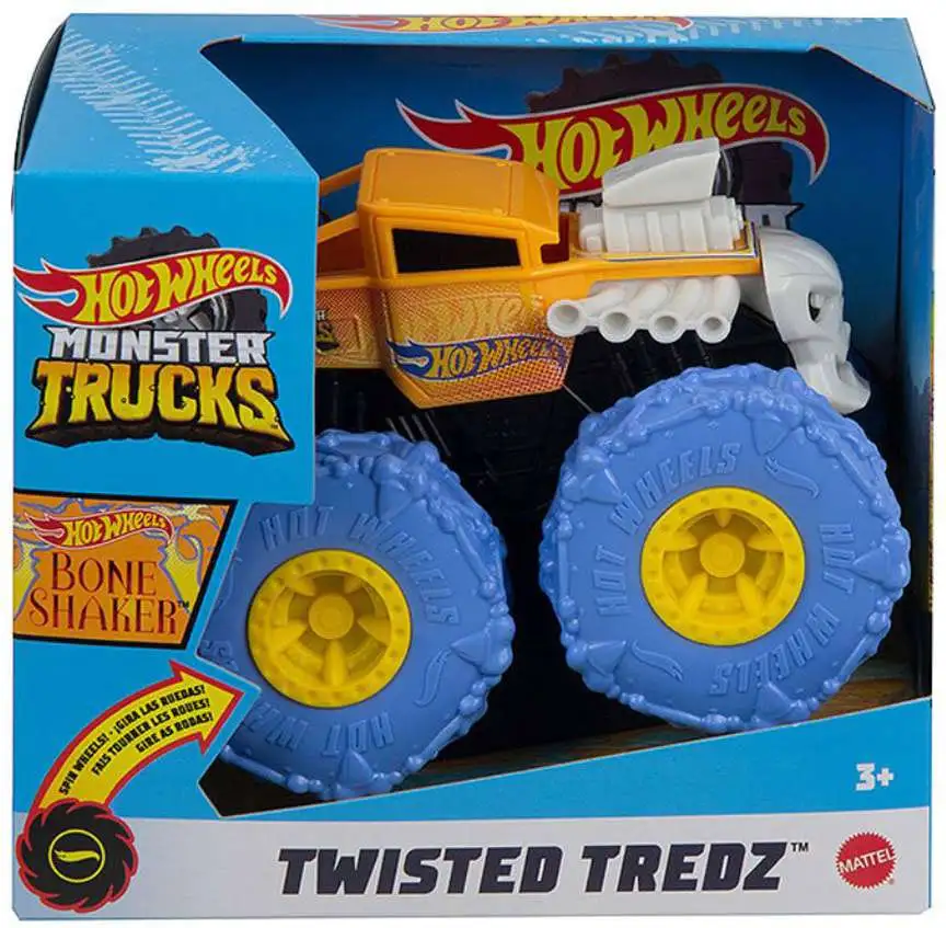 Hot Wheels Monster Trucks Bone Shaker With Car