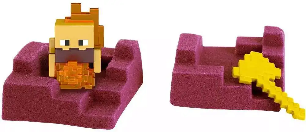 Minecraft Blaze Mini Miners Figure