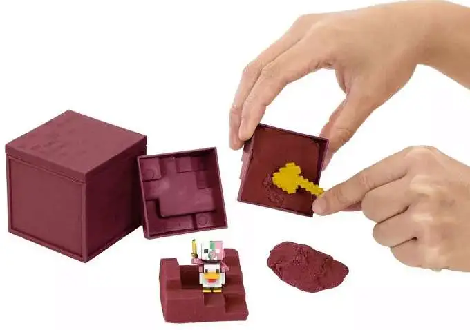 Minecraft Mini Mining Nether Series Axe Mystery Pack