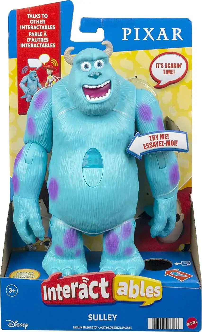 Pixar Interactables Talking Action Figure Movie Character Toy for 3 Year  Olds & Up 