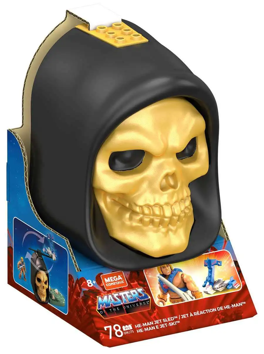 Mega Construx Amos del universo Skeletor cráneo He-man Jet Trineo-Nuevo en la acción 