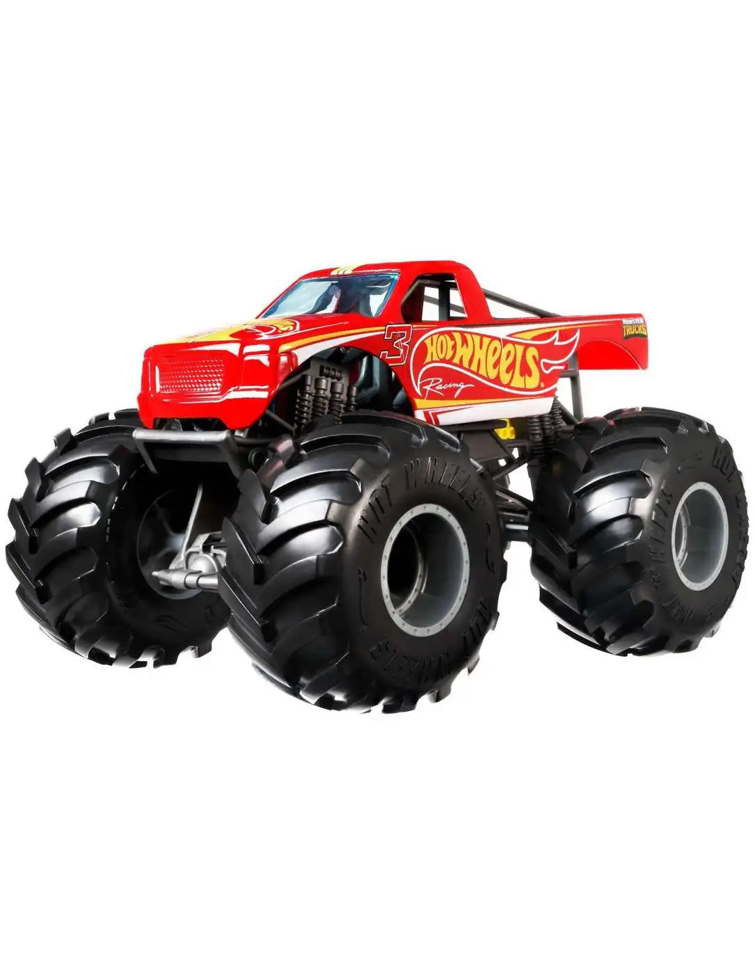 Hot Wheels Monster Trucks Double Troubles Hotweiler 124 Vehicle Mattel Toys  - ToyWiz