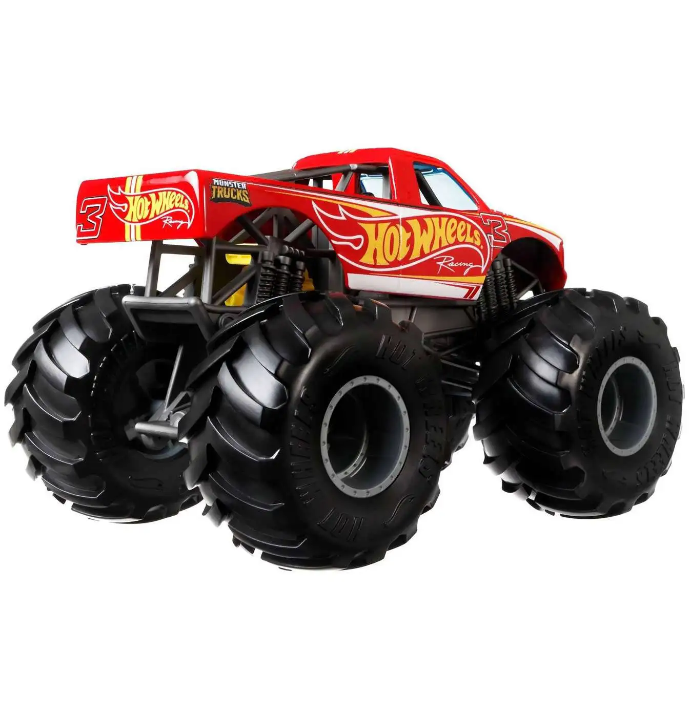 Hot Wheels Monster Trucks Double Troubles Hotweiler 124 Vehicle Mattel Toys  - ToyWiz