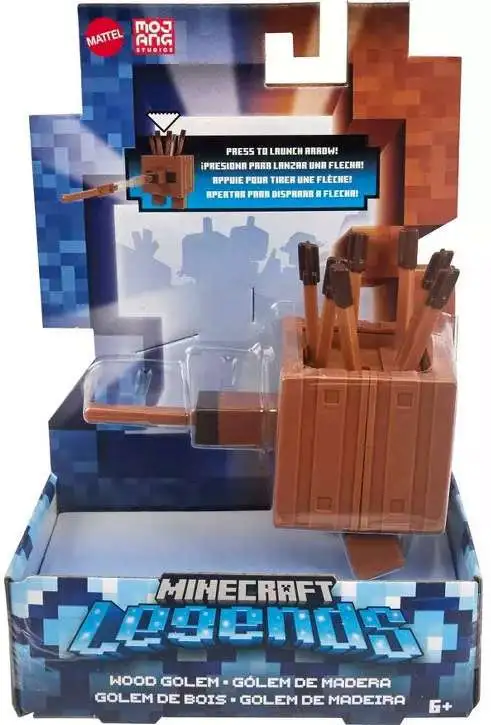 Minecraft Legends Wood Golem Action Figure