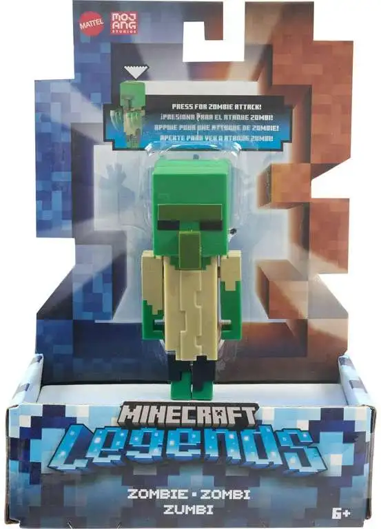 Minecraft Legends Zombie Action Figure